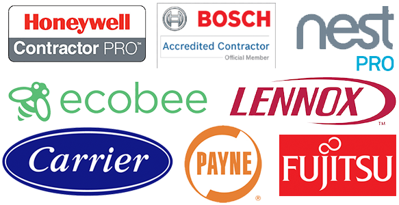 Honeywell, Lennox, Nest Pro, ecobee, Bosch